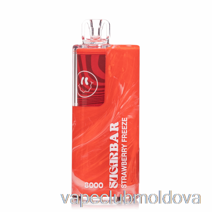 Vape Mod Baton De Zahăr Sb8000 De Unică Folosință Congelator De Căpșuni